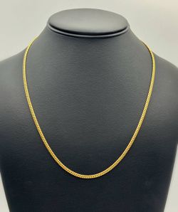 Jewelry 10k solid Yellow Gold brand New Cuban link 20” Chain necklace 10.40 grams 3.00mm