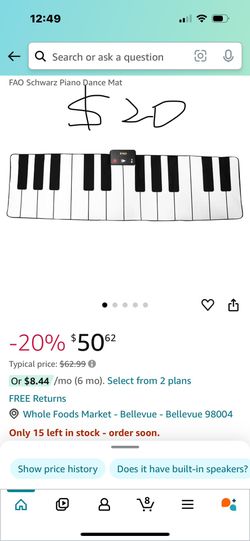 piano mat