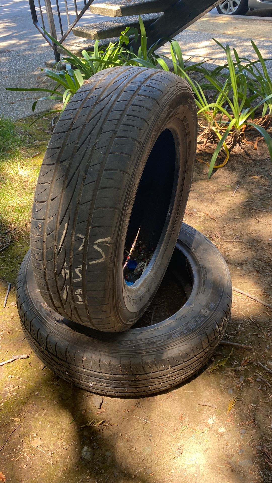 Tires used 17565R15