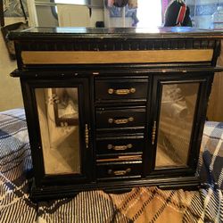 Vintage Victorian Jewelry Box 