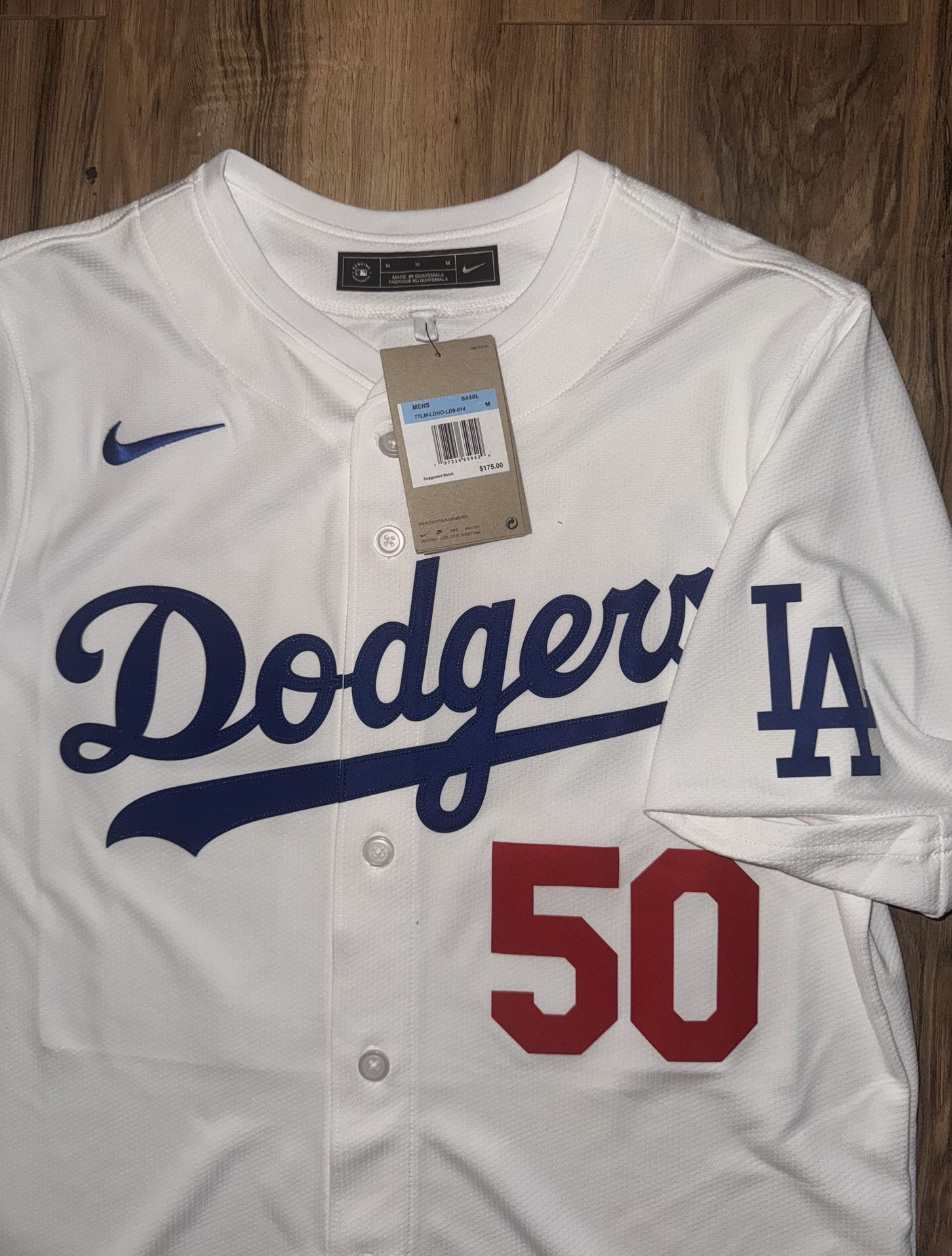 New Men’s Size Medium Nike LA Dodgers Mookie Betts Jersey