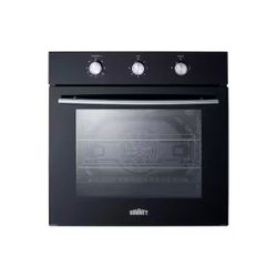 Summit SGW241BK 24"W 2.3 Cu. Ft. Single Oven, Black