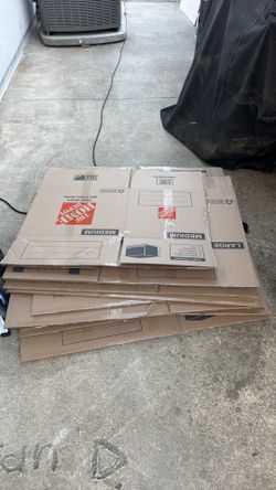 Cardboard boxes