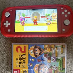 Nintendo Switch and Mario Maker 2