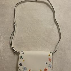 Kate Spade Reiley Raffia Flap Crossbody