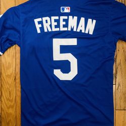 Blue Los Angeles Dodgers Freddie Freeman Jersey  Fully Stitched with World Series and Fernando Patch
