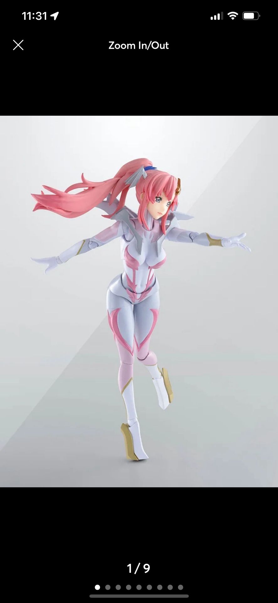 Bandai S.H. Figuarts Lacus Clyne Pilot Suit Ver. Cockpit Parts Set Gundam Seed