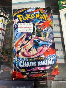 Pokemon Chaos Rising Booster Pack