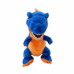 Build-A-Bear Blue & Orange T-Rex Plush Dinosaur 16” Stuffed Animal RAWR BAB Prehistoric Toy