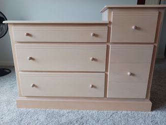 Dresser - blonde 5 drawer