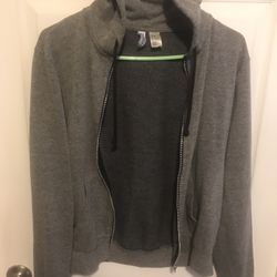 H&M Basic Divided Hoodie Sweater Size M