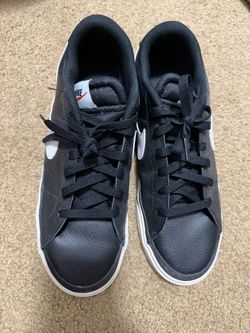 Men’s Nike Court Vision Sneakers Black White