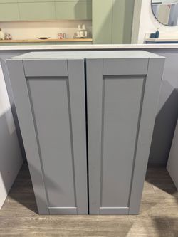 Grey Wall Shaker Cabinet