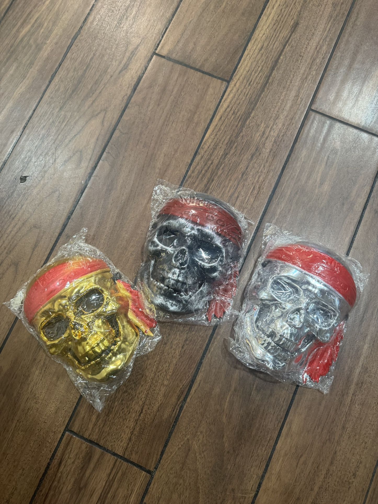 Halloween Pirate Skull Mask One Size