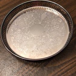 Silverplate tray