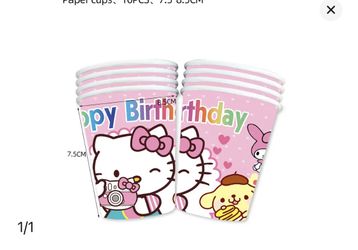 Hello Kitty Happy Birthday Cups And More 