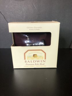 Robe Hook - Solid Brass