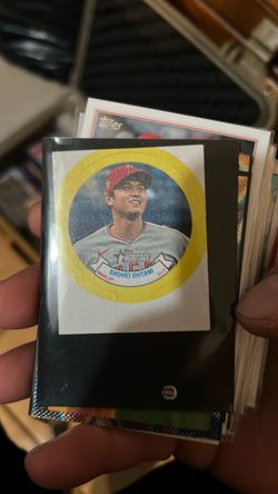 Topps Heritage Shohei Ohtani Angels Baseball Card