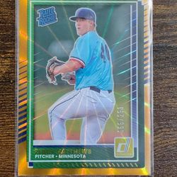 Zebby Matthews Orange Laser Rated Prospect /299