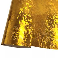 Gloss Forged Carbon Fiber GOLD Vinyl Car Wrap 60ft X 5ft