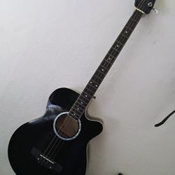 Acoustic/Electric Bass Guitar