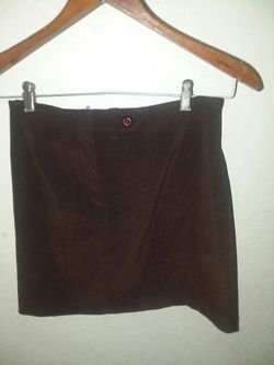 Business brown skirt