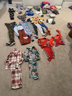 Large lot of 2T boy clothes