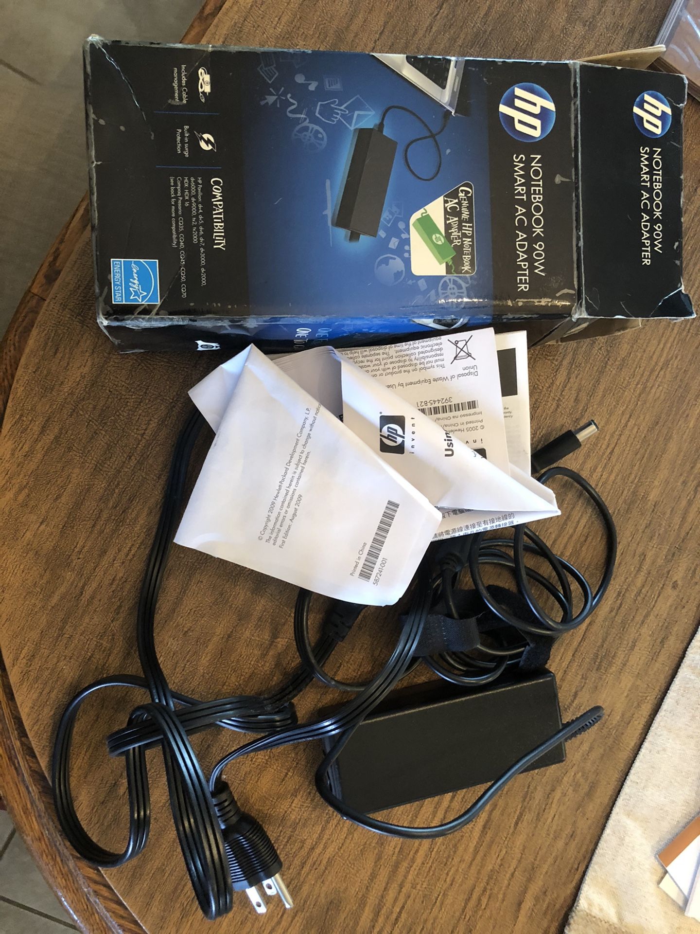 HP notebook AC adapter