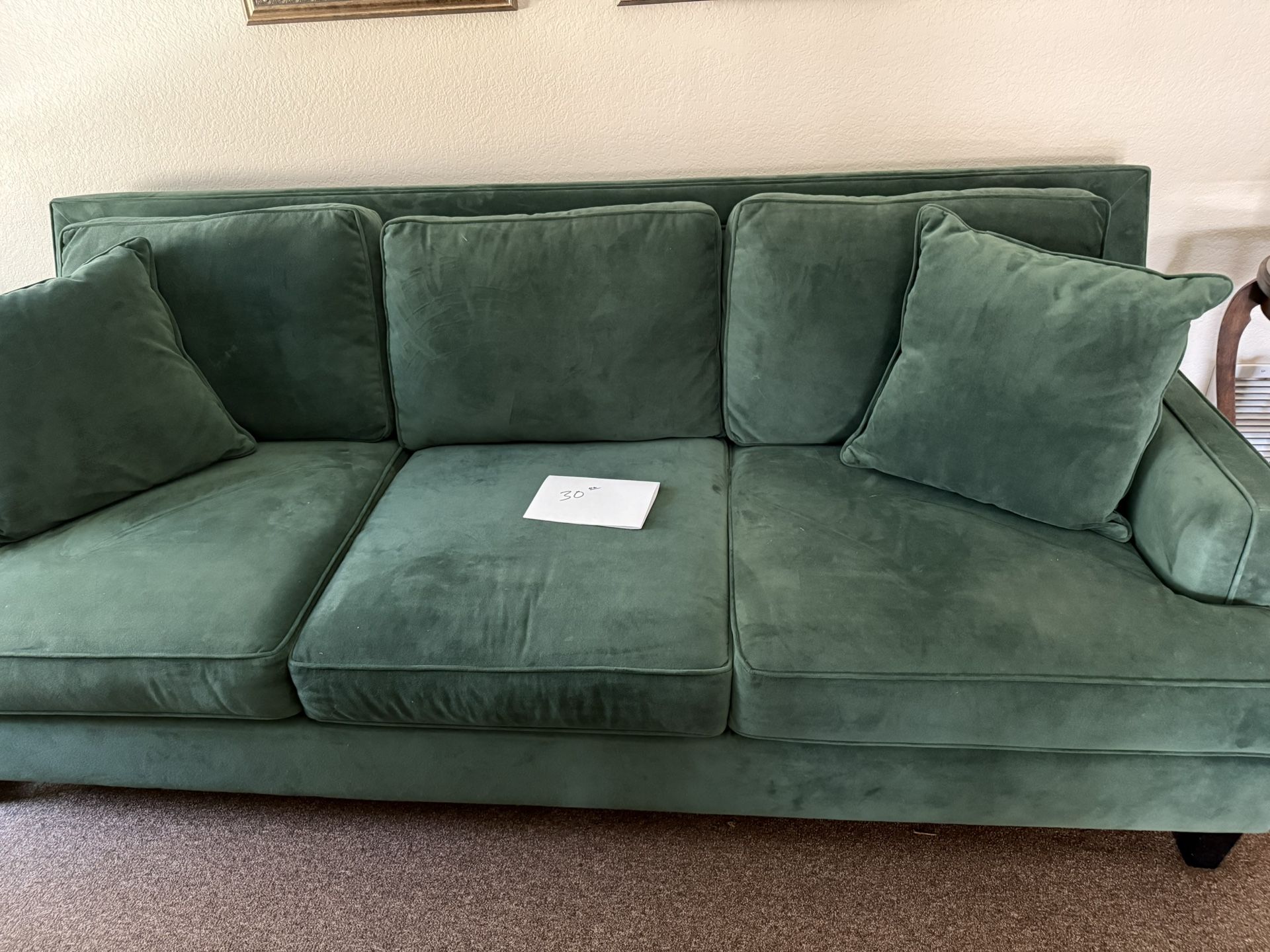 Green Couch. Nice!