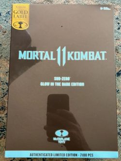 McFarlane Mortal Kombat Sub-zero Limited Edition Action Figure