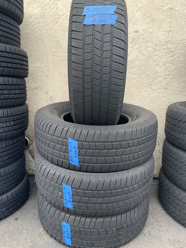 Michelin 265/70/16 Used tire SPECIAL for Sale in San Diego, CA OfferUp