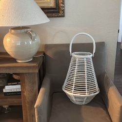 Large Beautiful White Lantern 