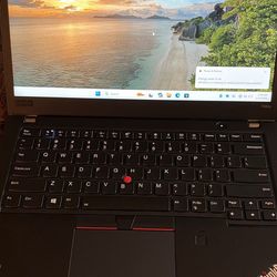 Lenovo thinkpad T480s 16 gb