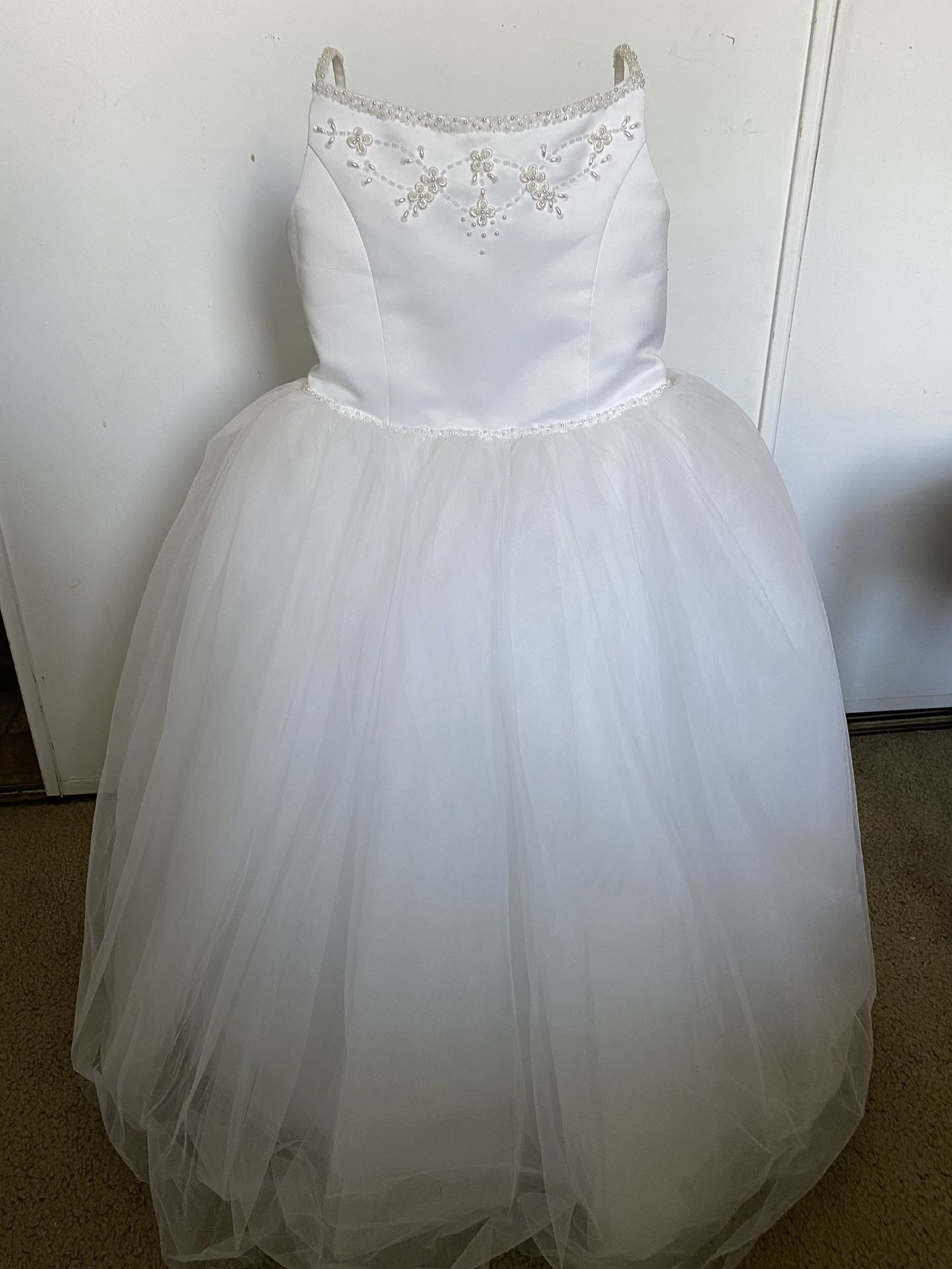 Flower Girl Formal Dress W/slip