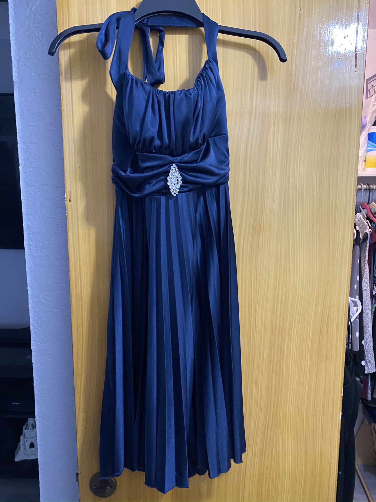 Navy beautiful homecoming prom special occasion. . new with tags dress new with tags