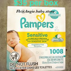 Pampers Baby Wipes Sensitive 