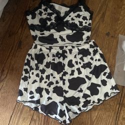 New Cow Print Nightgown 