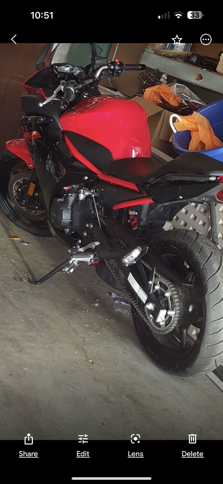 Bike frame 2015 Yamaha