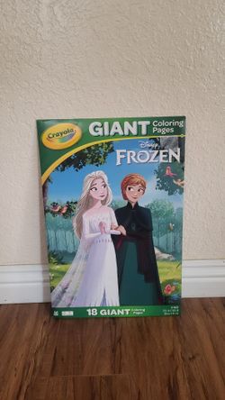 Crayola Disney Frozen 18 Giant Coloring Pages New.