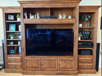 Stone Creek custom build wall unit