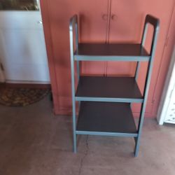 REDUCED!! Sturdy Wooden Shelf Unit w/Wide Shelves