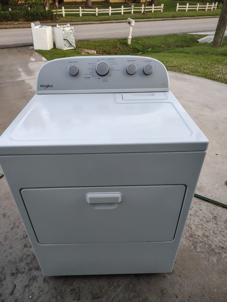 Whirlpool Dryer With Steam Dry