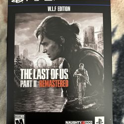 The Last of Us Part 2 II Remastered WLF Edition  PlayStation 5 