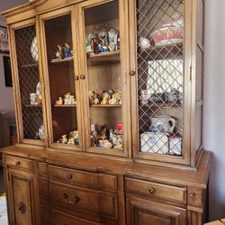 Fancher Antique China Cabinet 