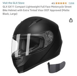 Motorcycle helmet Size S Bring 2 visors