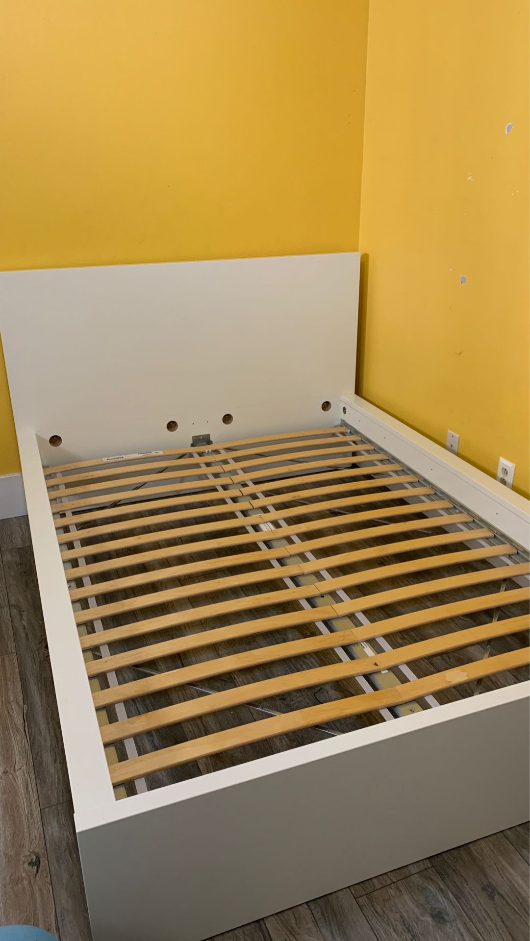 full size bed, IKEA MALM