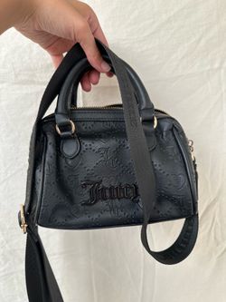 Juicy Couture Mini Black Handbag with Shoulder Strap