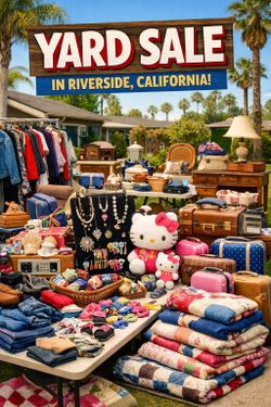 Yard sale 10/17/2026