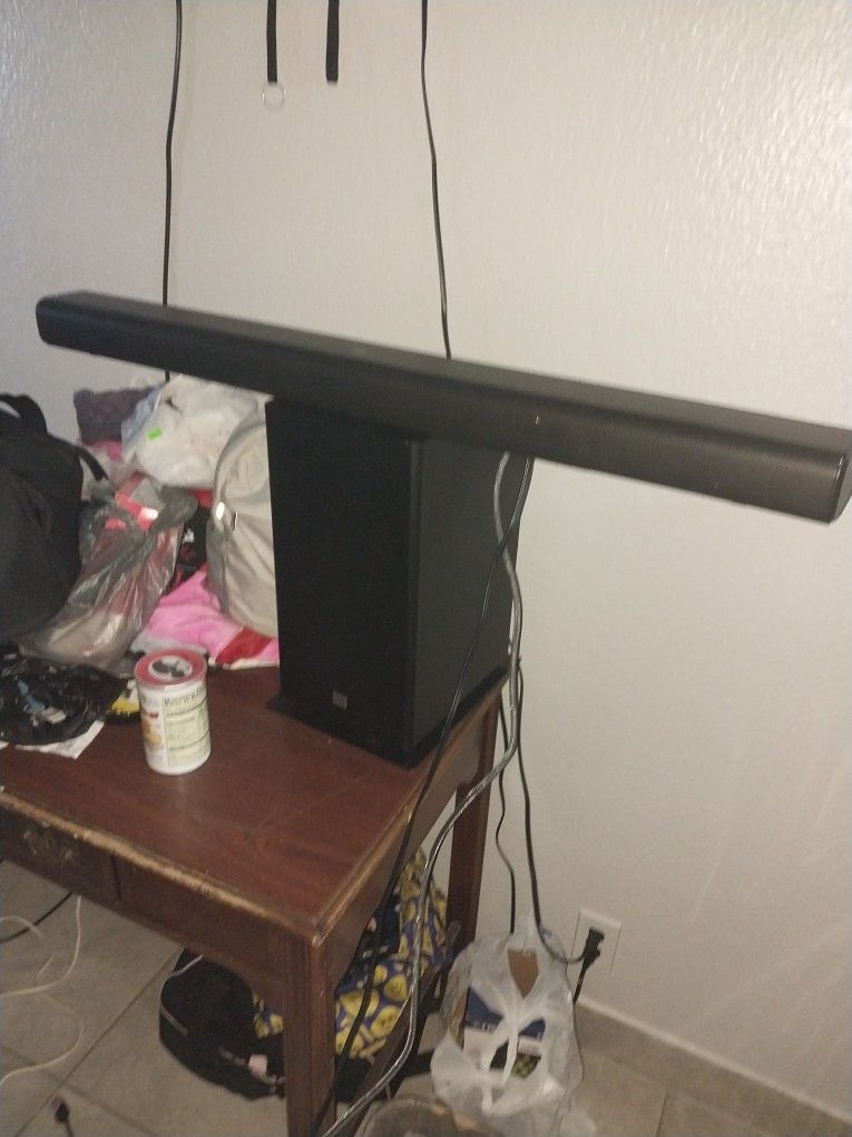 Jbl Subwoofer And Soundbar