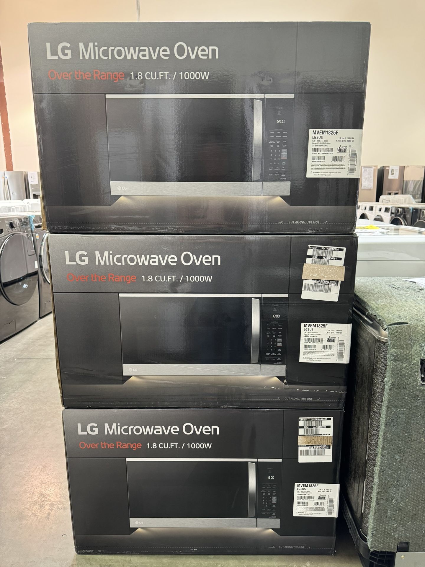 LG Over The Range Microwave Oven 
